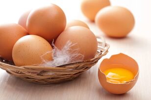 The use of eggs makes it possible to achieve a high cosmetic and aesthetic effect